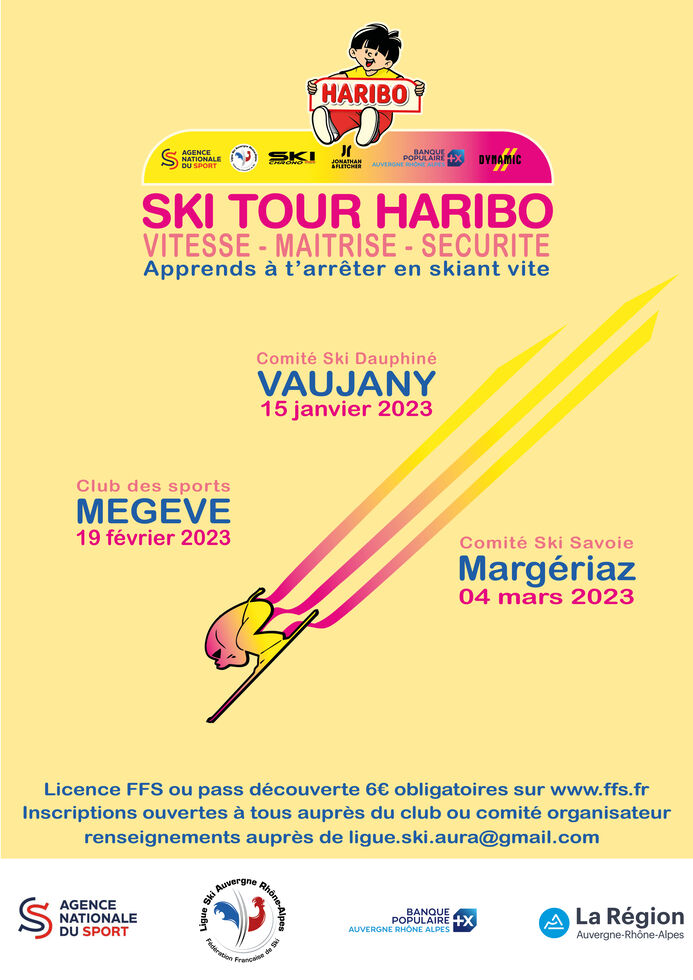 Affiche Ski Vitesse 2023